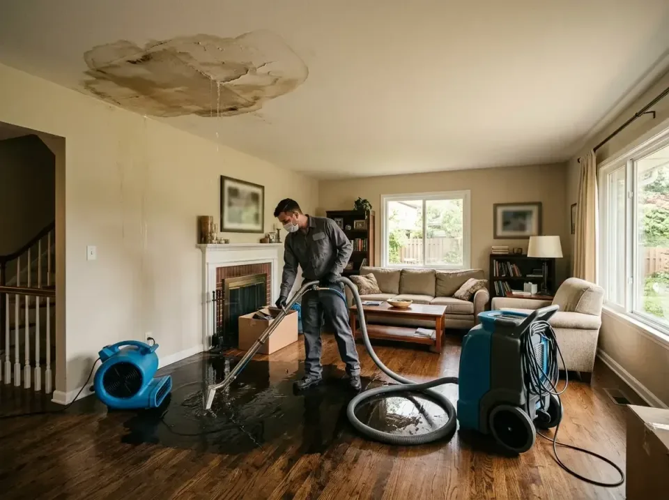 attic-pipe-burst-ceiling-drip-008 — frequently asked questions, Water Damage Restoration & Carpet Care in Bridgeport, CT